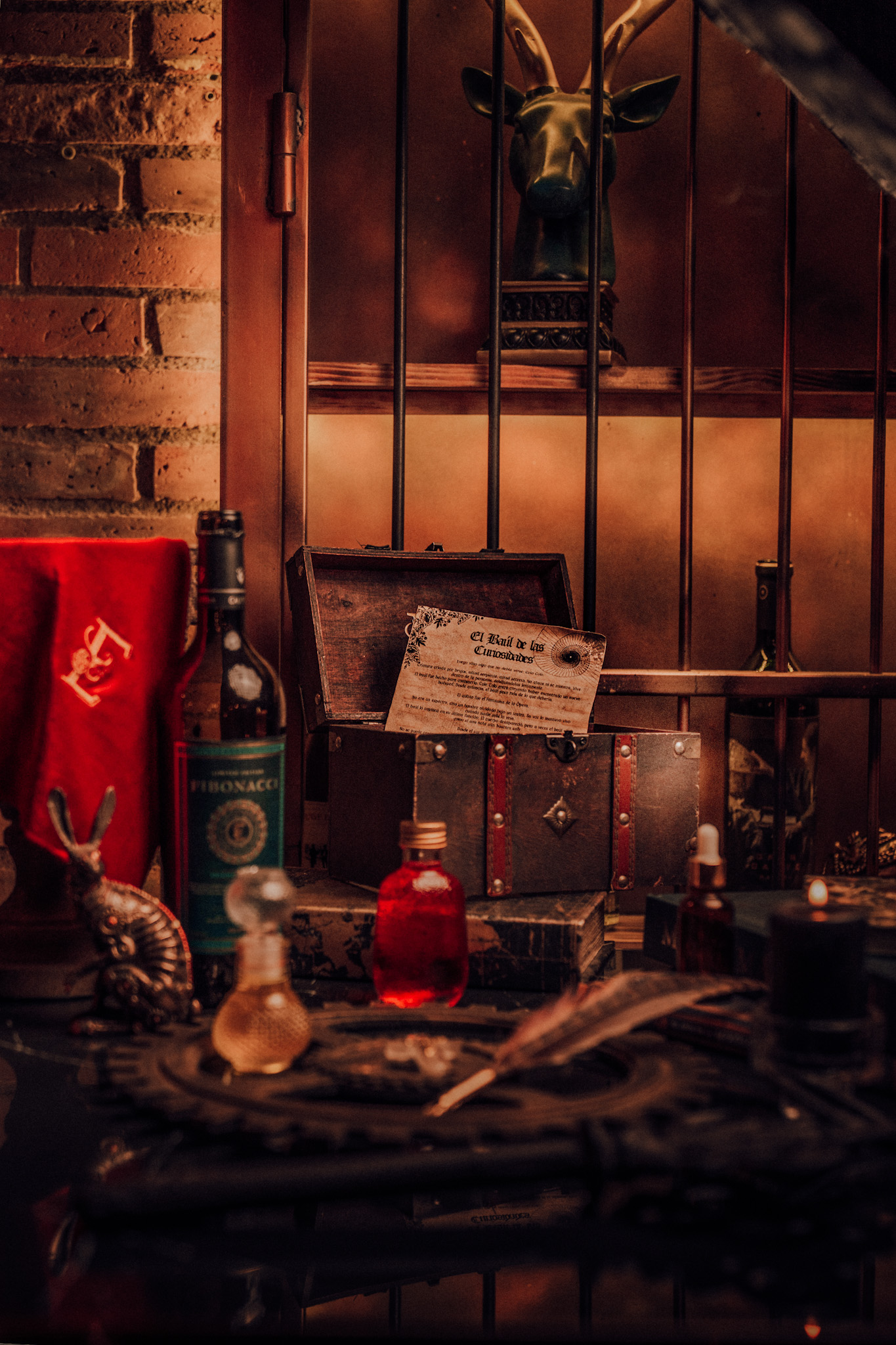El Baúl de las Curiosidades, la carta de cócteles de autor de Enigma Bar
